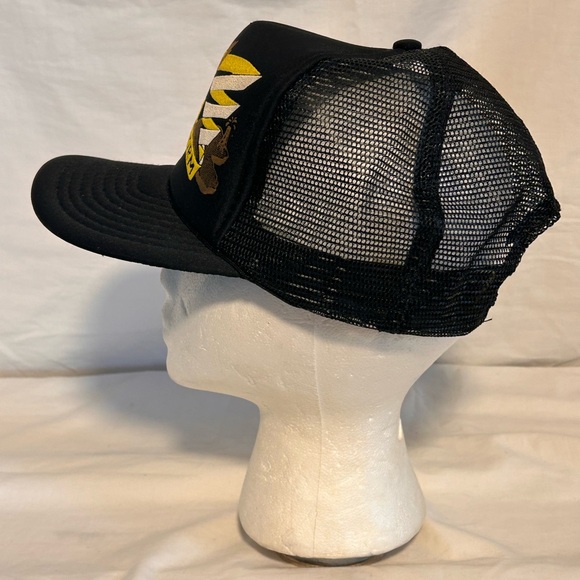 Vintage Military Operation Desert Storm Mesh Foam Puff Print Rope Snapback Hat - Picture 2 of 8